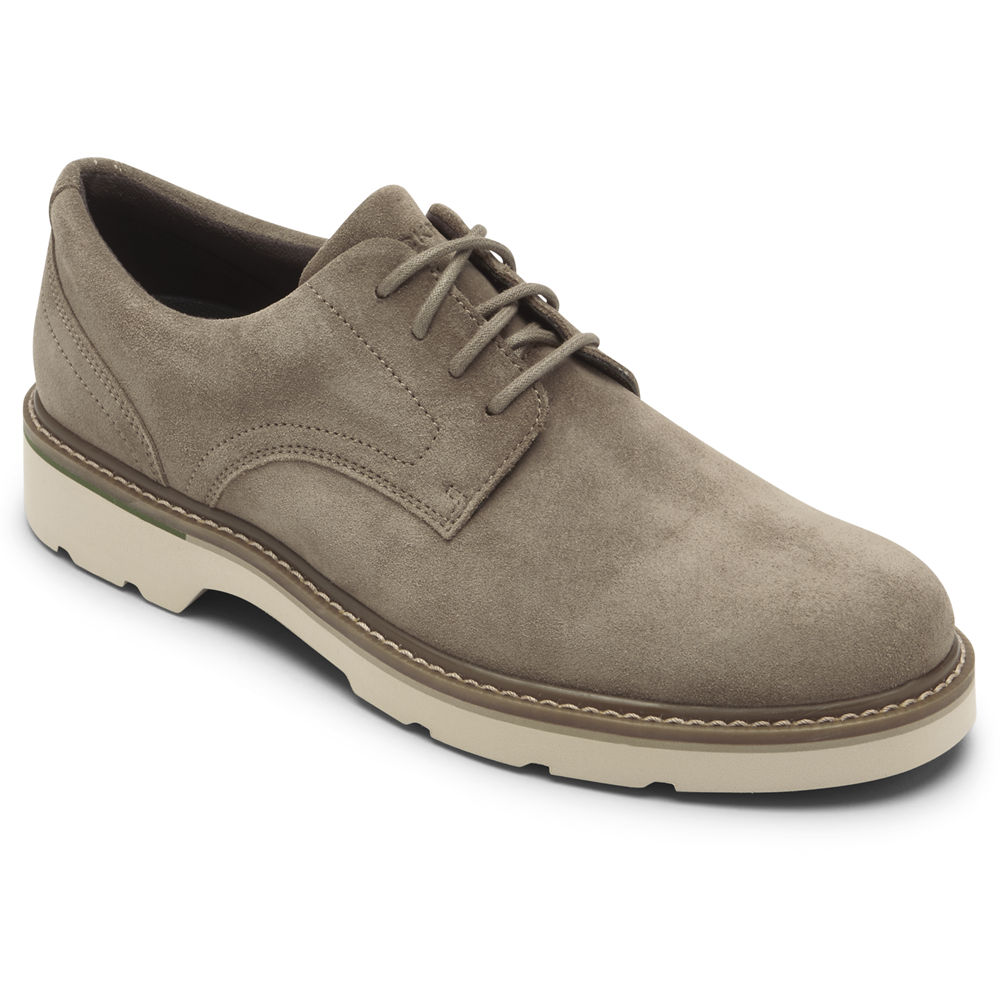 Rockport Oxfords For Mens Grey - Charlee Waterproof Plain Toe - LA1824356